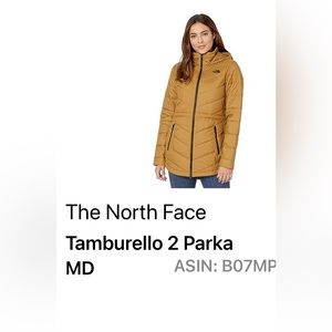 The North Face Taburello2 water resistant light insulation parka
